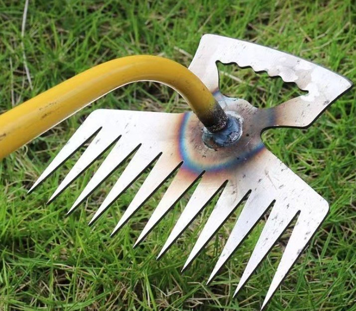 Industrial Grade Multi-Functional Rake for Garden Weeding Agriculture Use