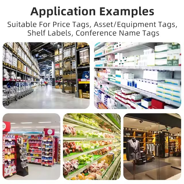 Electronic Shelves 3.52-Inch Price Tags, Demonstration a Nearly 180 Degree Viewing Angle
