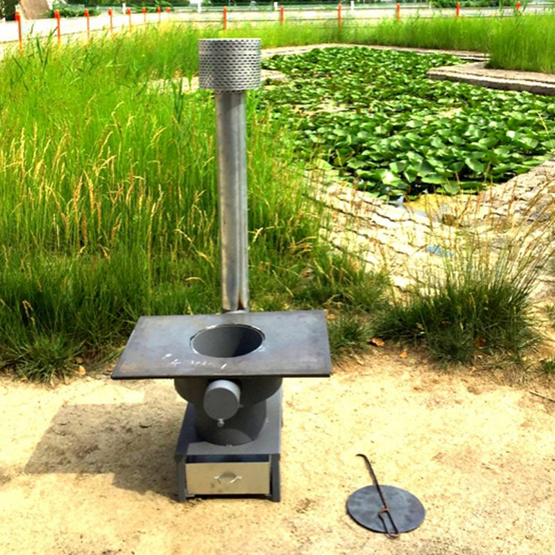 WMLZ-010 OEM Camping BBQ grill Appliance charcoal wood stove