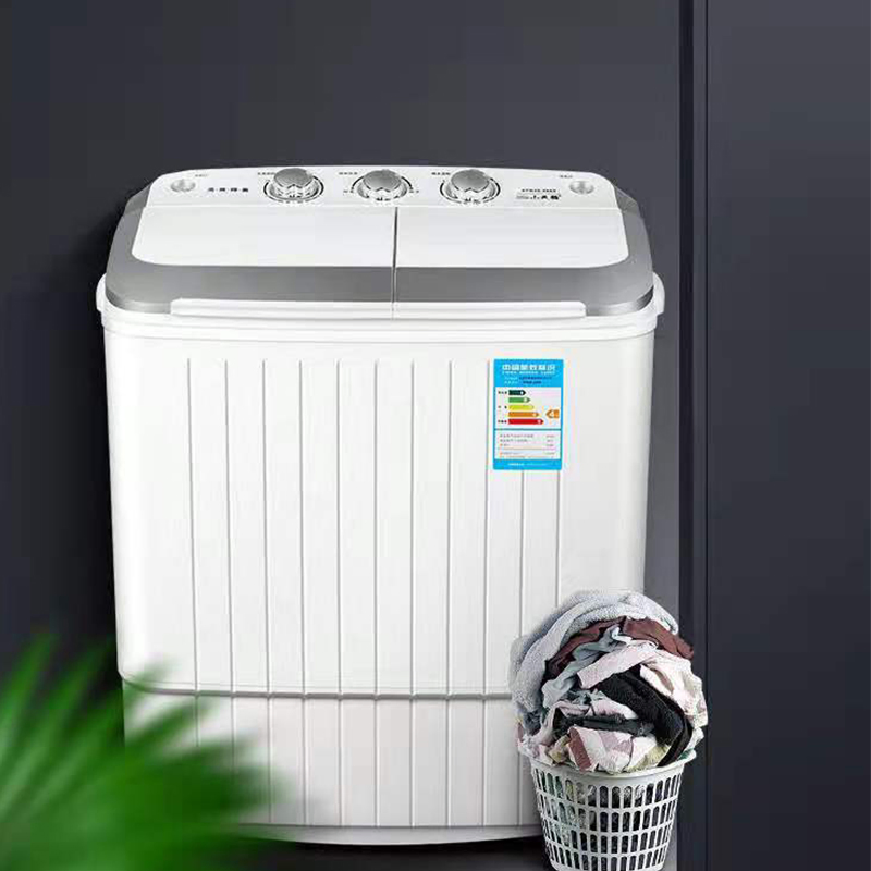 Electrical Appliance Twin-Tub Washing Machine 3kg for Home Use