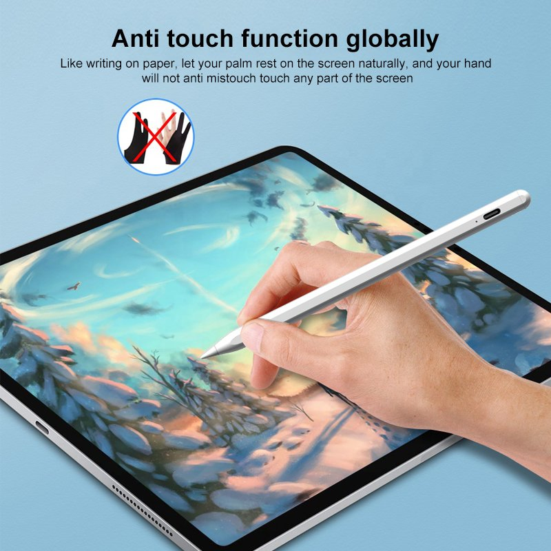 Стилус активный емкостный магнитный для iPad/планшетов