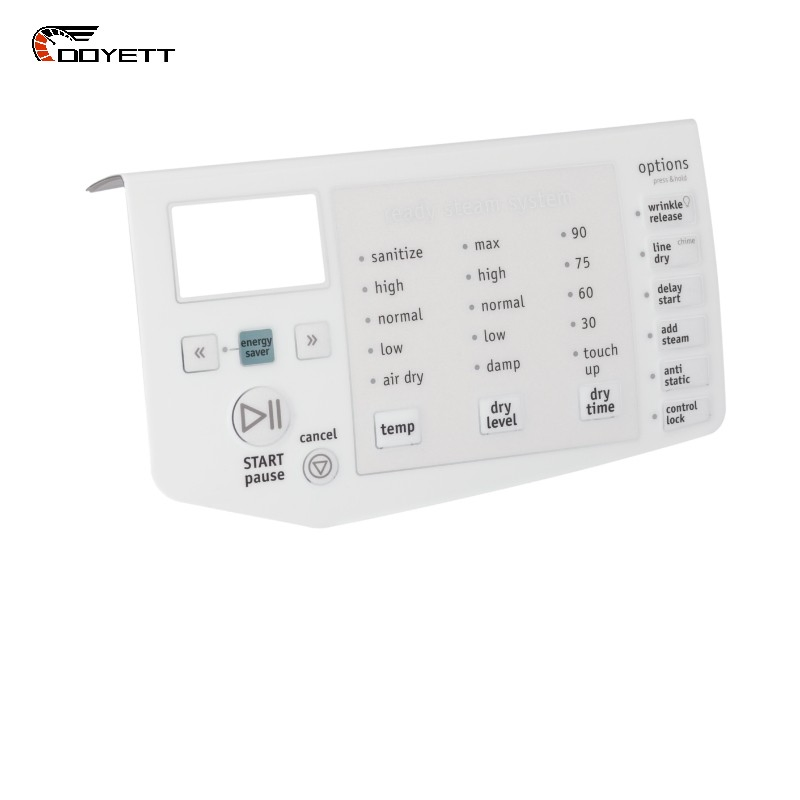 Doyett OEM Custom Plastic Molding Control Surface Cover Appliance Panel Decoration Housing