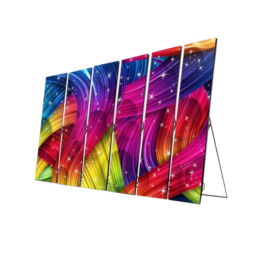 High Brightness P Series Indoor Outdoor LED Display Screen for Commercial Billboard Advertising Video Wall Retail Shopping Mall Event Stage