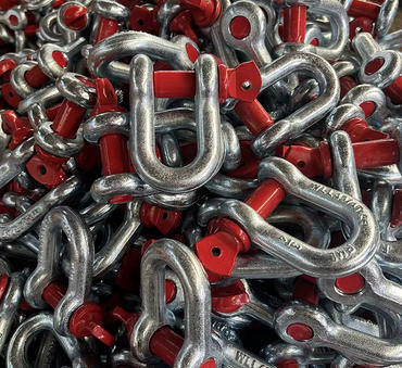 Electro-Galvanizing Us Type Drop Forged G210 Screw Pin Chain Shackle D Shackle