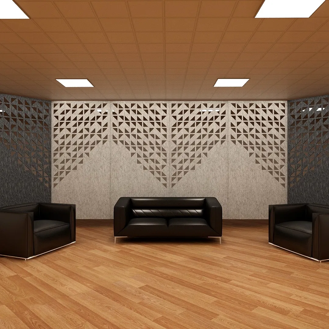 Premium SGS Certified PET Panel Office Space Divider Screen