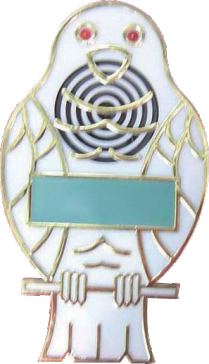 Owl Shape Bird Sound Doorbell with Flash Light