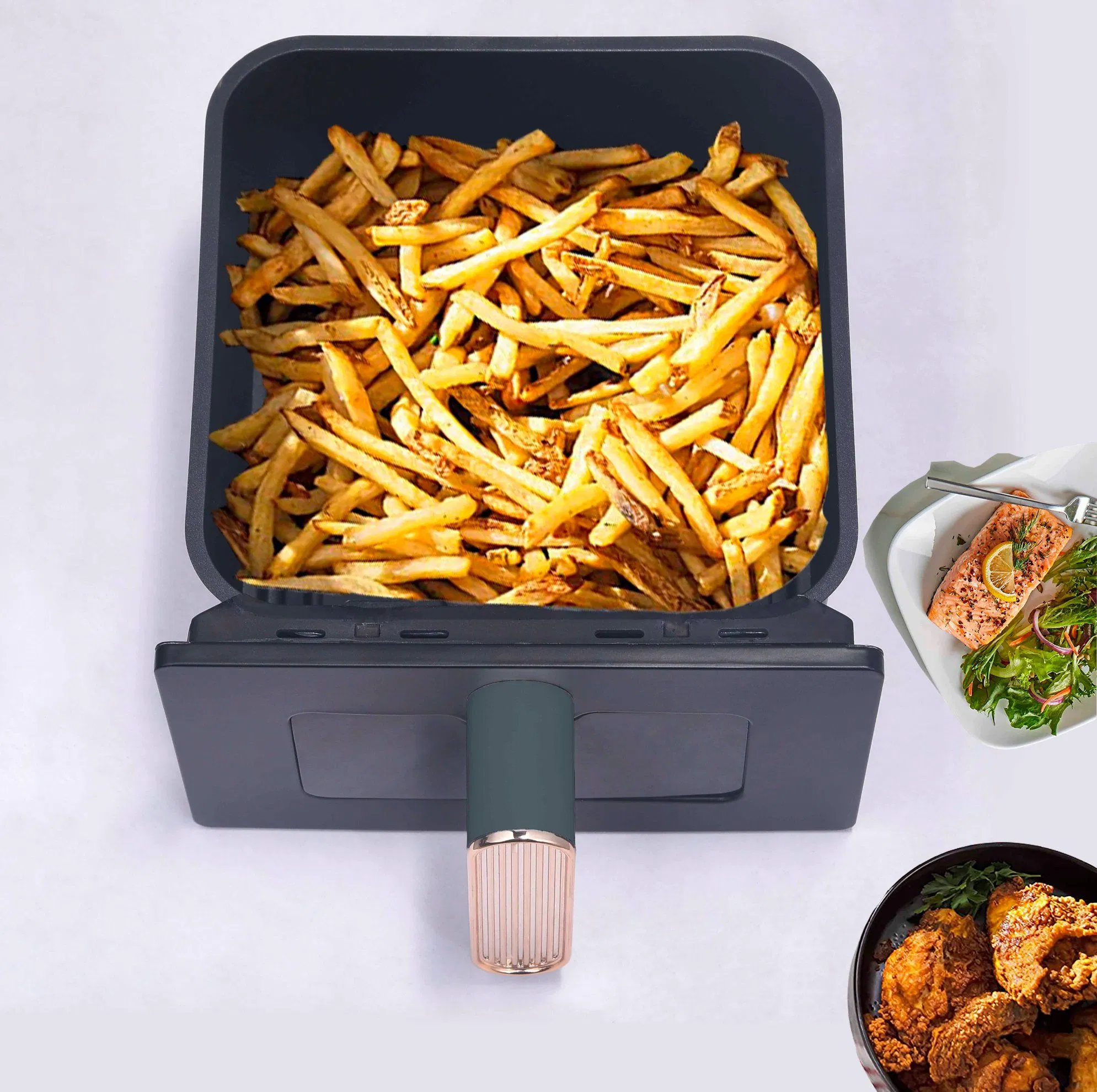 1700W Customized Family Healthy Electric Smart Air Fryer Without Oil