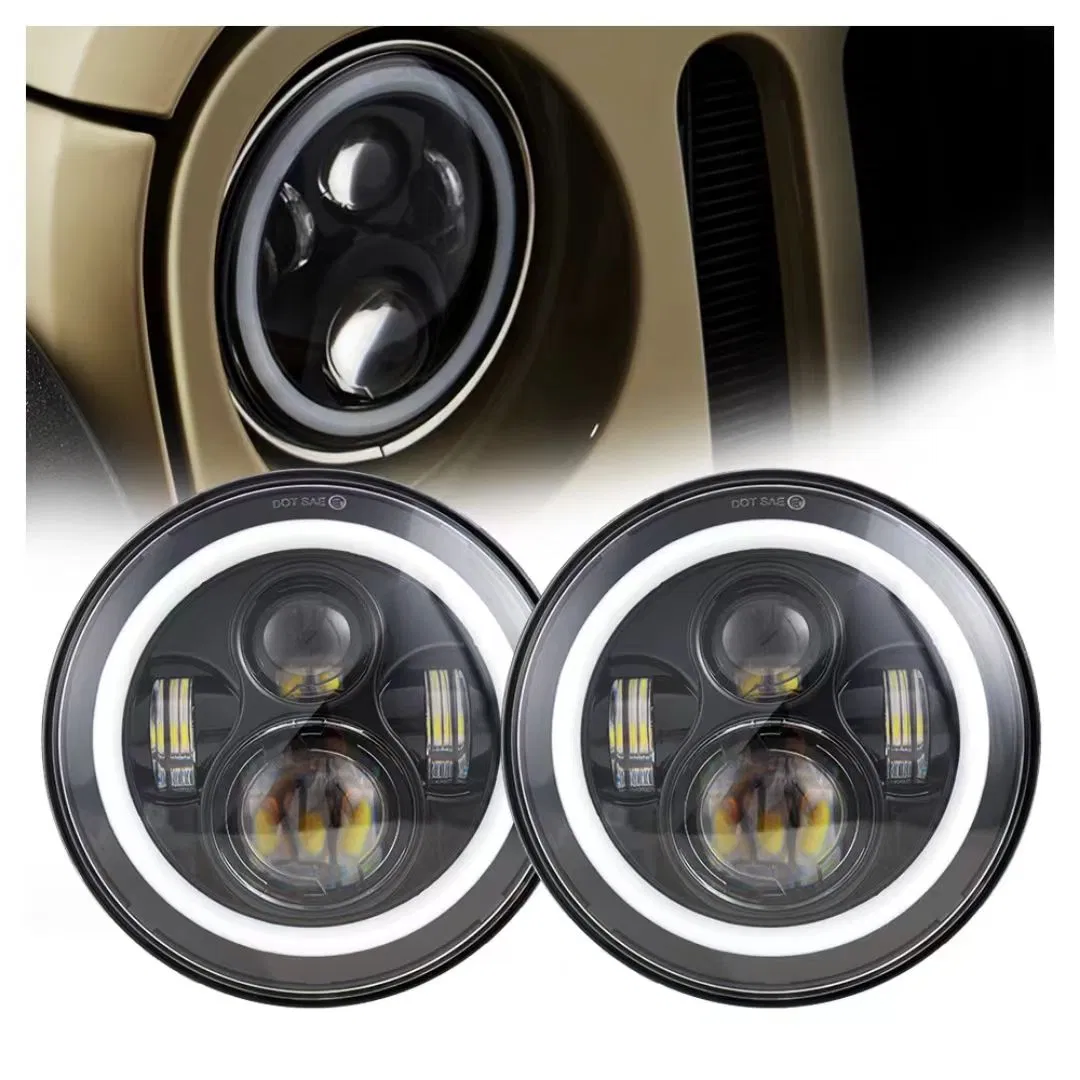 Projector Headlight with DRL for Jeep Wrangler JK