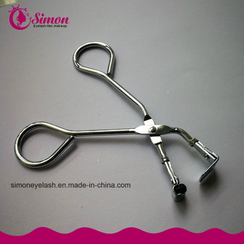 Stainless Mini Eyelash Curler with Black Pads for False Eyelashes