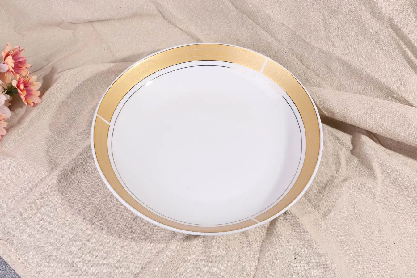 Rice Pasta Fuirt Plate Size 8" Pasta Decal Porcelain Ceramic Tableware