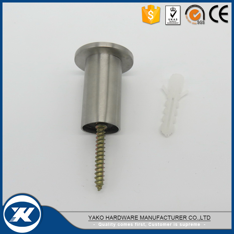 Mushroom Shape Stainless Steel Screw Type Cloth Hook Coat Towel Holder Hanger