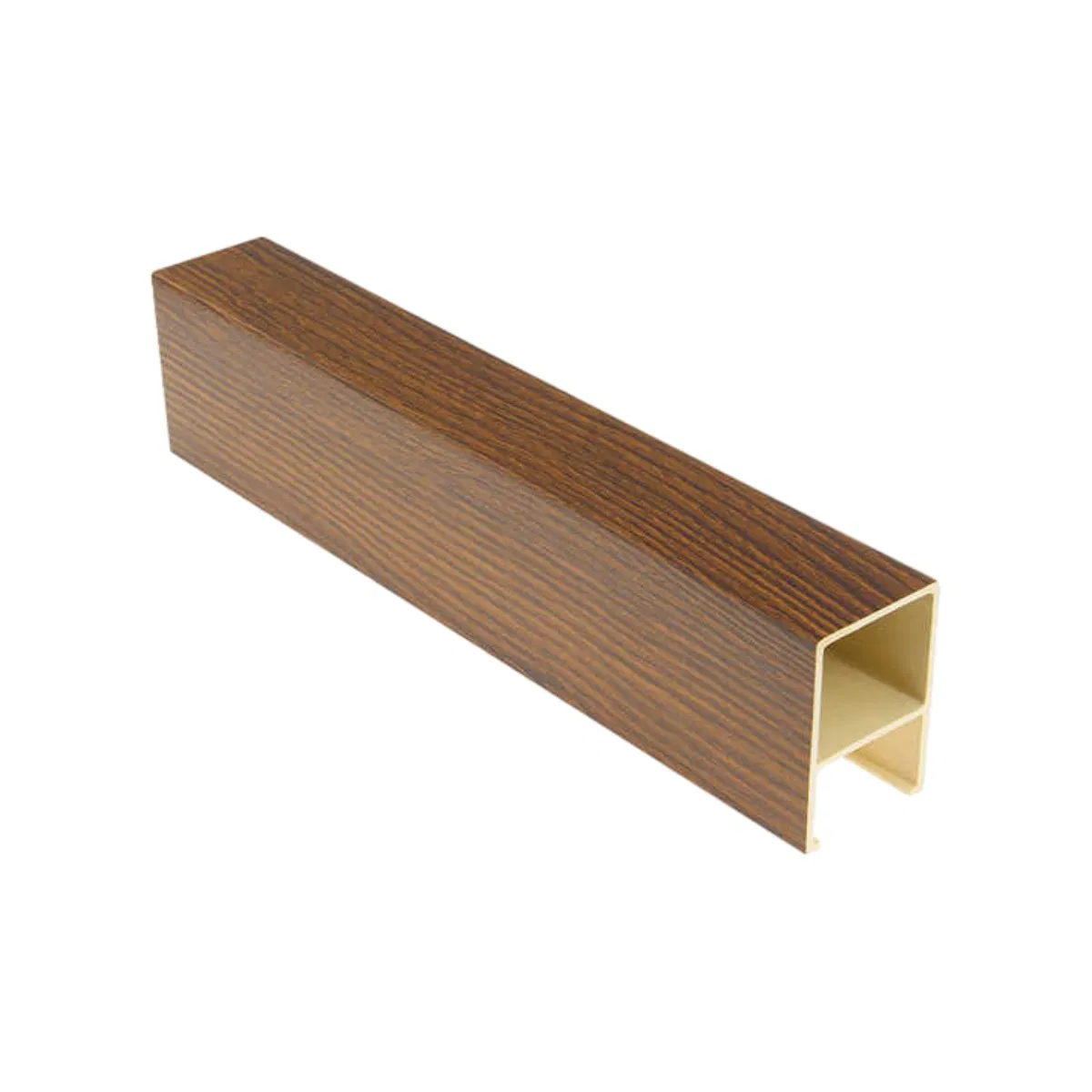 100mm Acoustic Ceiling Tiles for WPC Indoor Wooden Color WPC Ceiling Panels