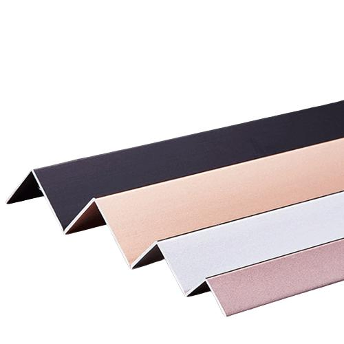 L-Shape Ss Tile Strips Stainless Steel Wall Edge Tile Trim PVD Color Decor