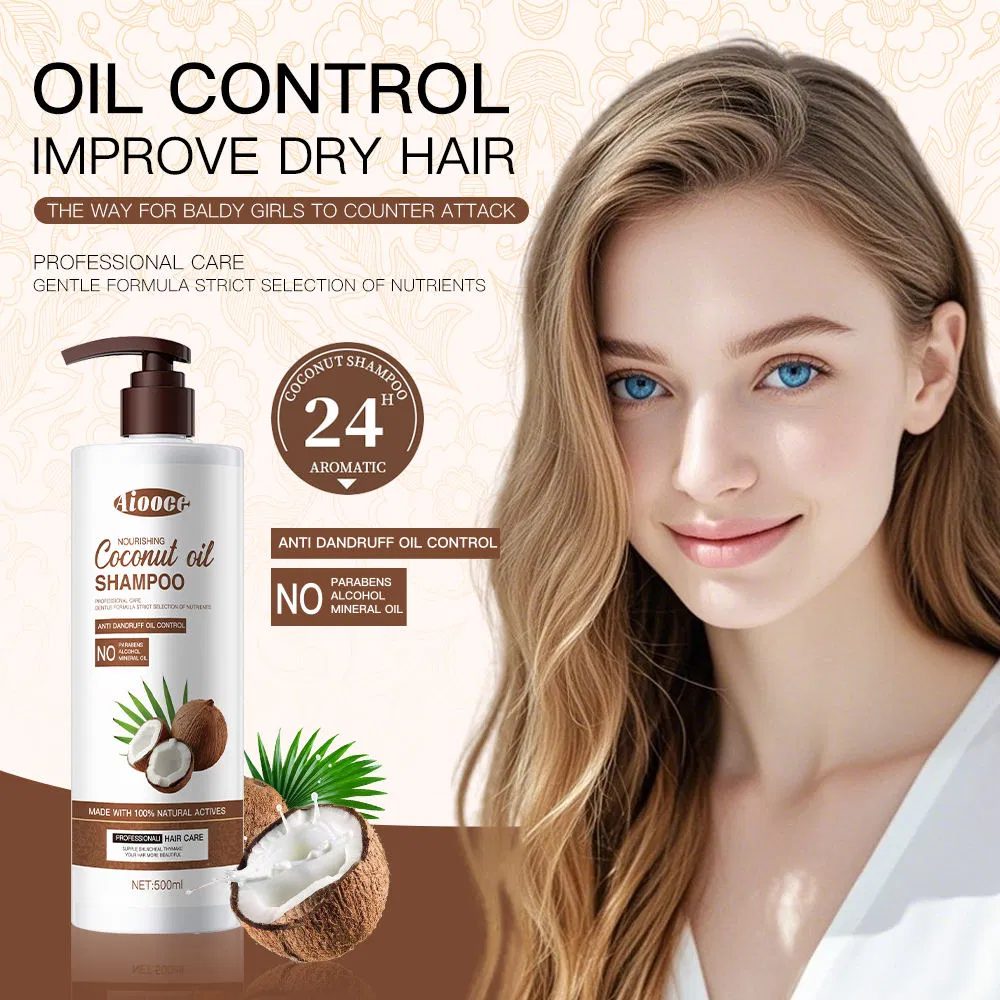 Hair Nourishing Moisturizing Soothing Coconut Oil Shampoo