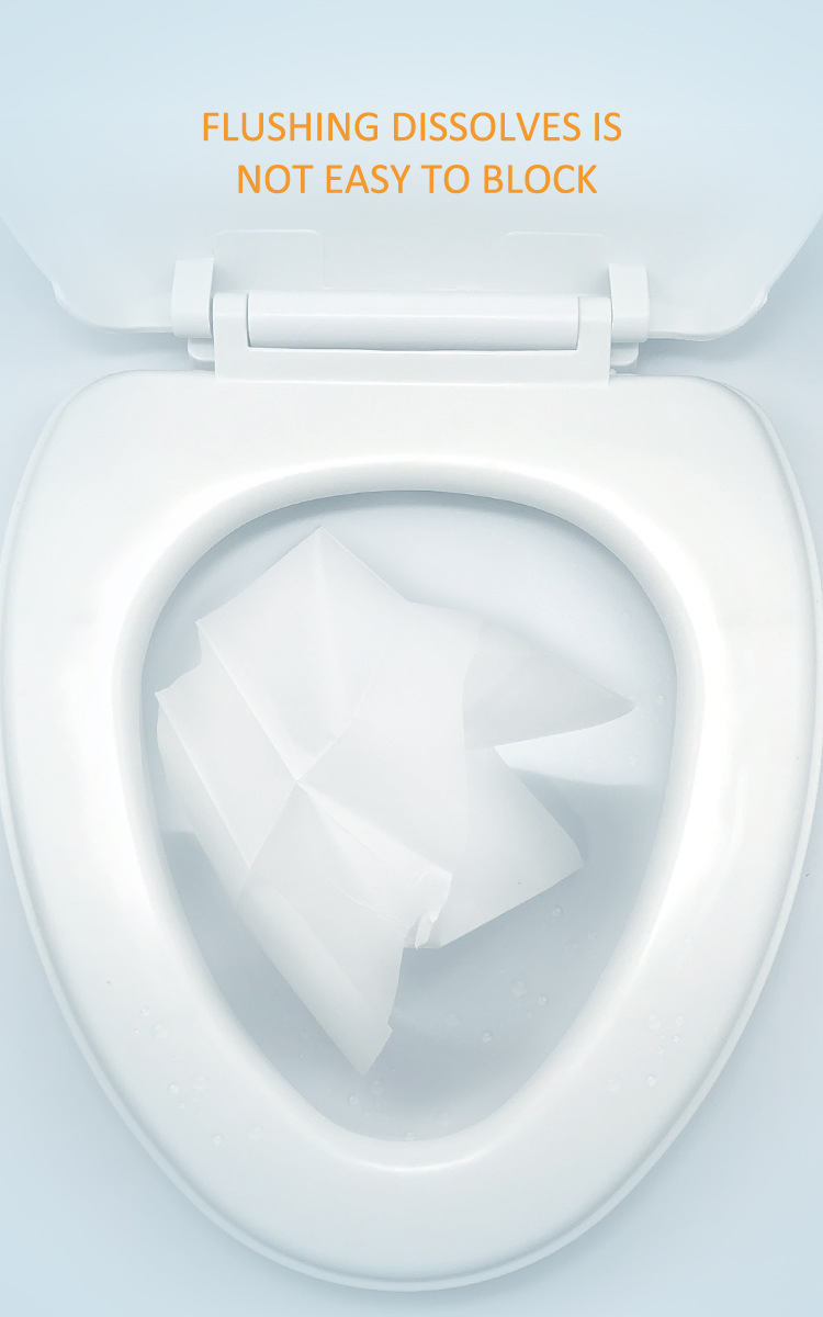 Popular Package Dispsable Toilet Paper Cover for Girl and Women's Travelling Trip