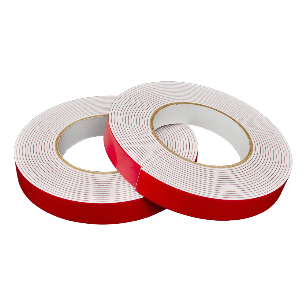 High Adhesion PE Foam Tape Double Sided PVC Banner Hemming Tape