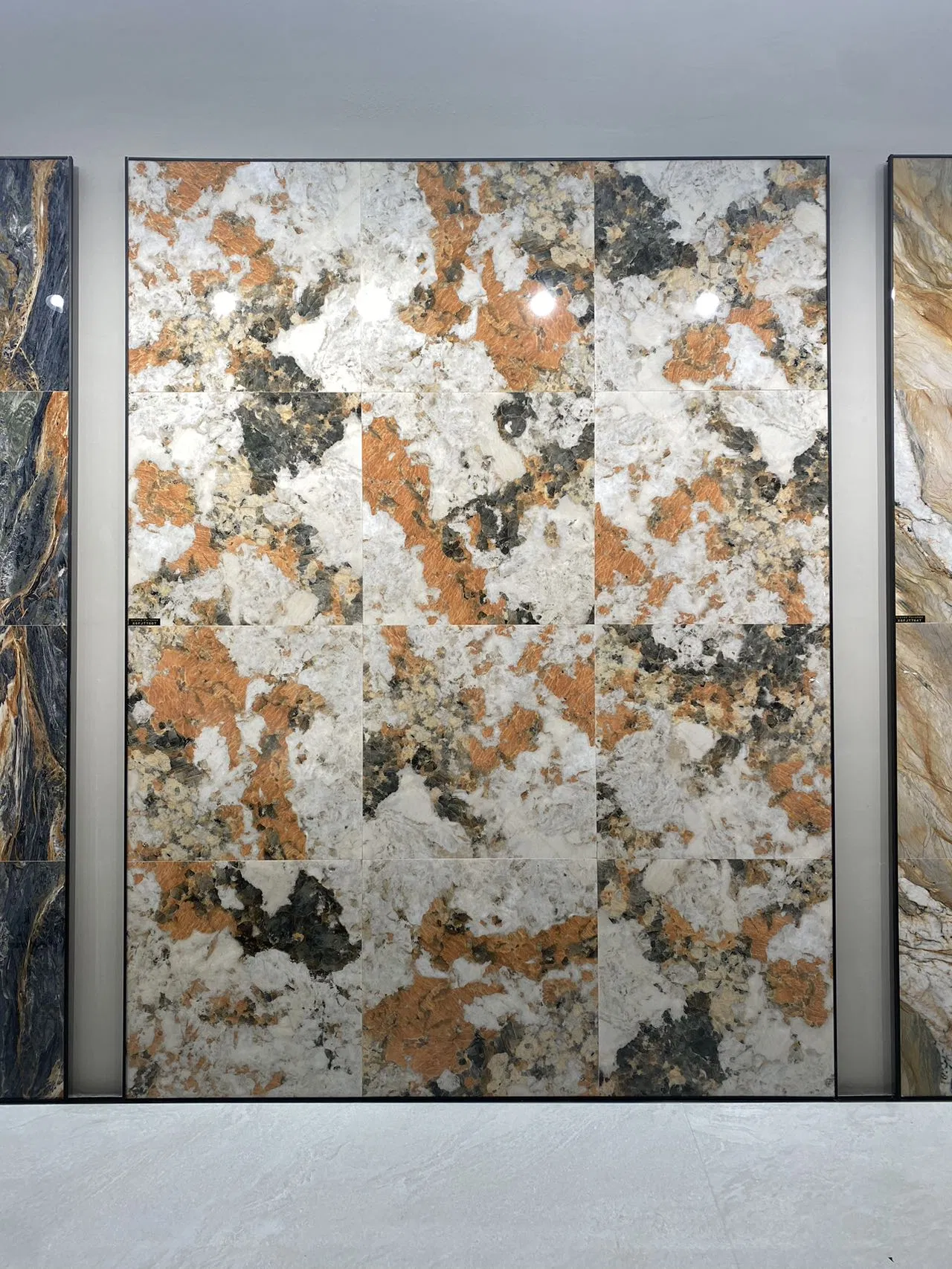 Polished Porcelain Glossy 3D Ceramic Tiles 600X600 Living Room Bedroom Exterior Wall Tile