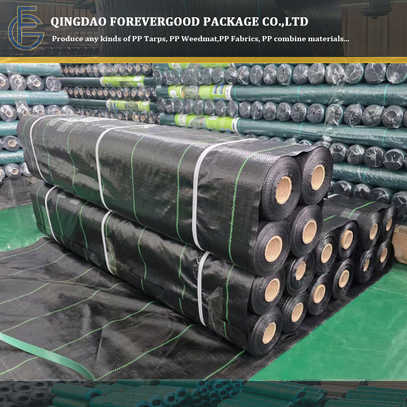 Premium Weed Control Mat Black-1.83m 2m X 100m Weedmat