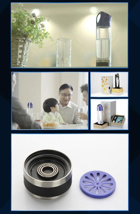 Smart Design Hydrogen Water Bottle Hydrogen Water Cup Improve Memory Anti-Aging for Body Health From Guangzhou Manufacturer