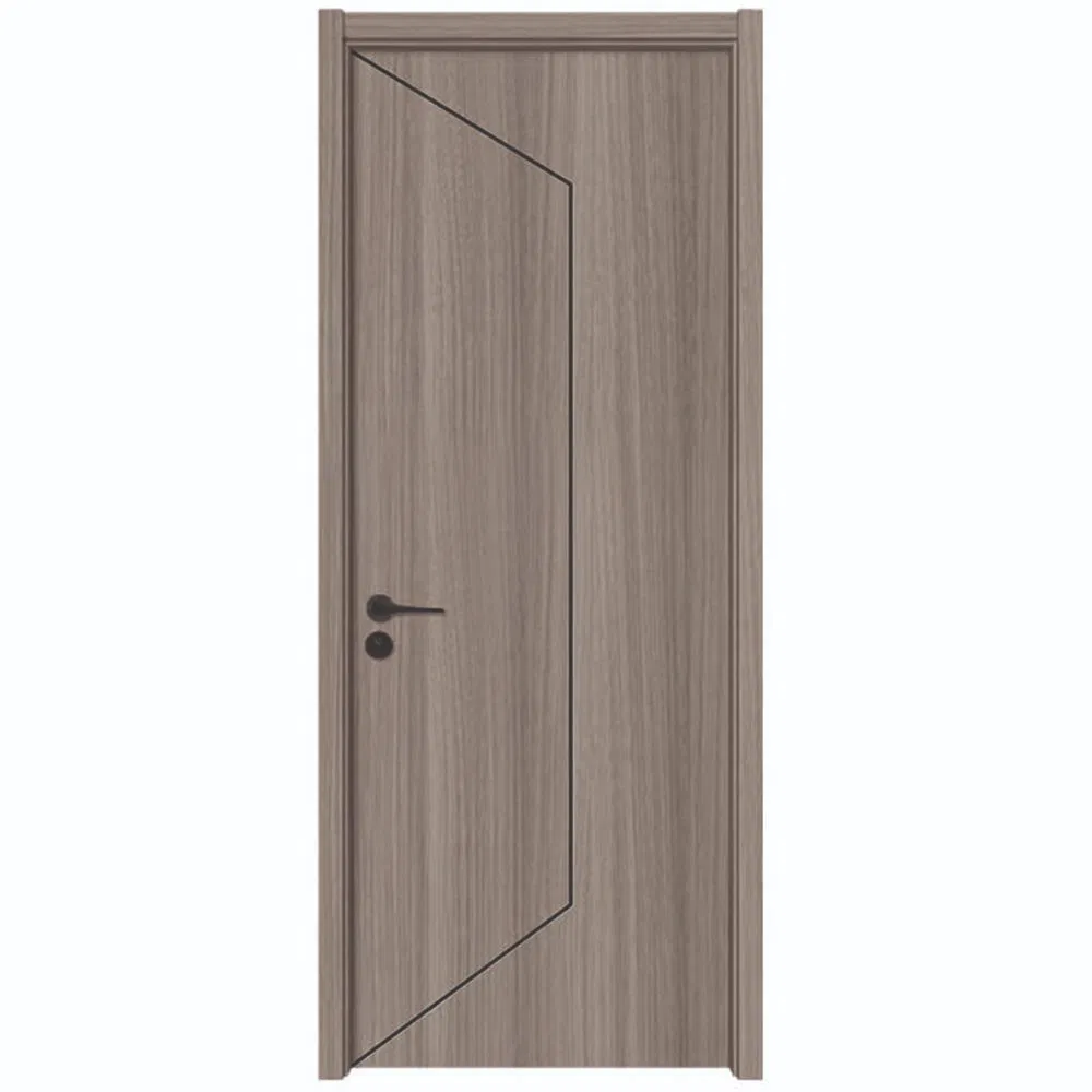 Factory Hot Sale Main Plain Internal FRP Door Skin Interior Doors with Glass Waterproof Wood Door Bedroom Solid Wooden Door