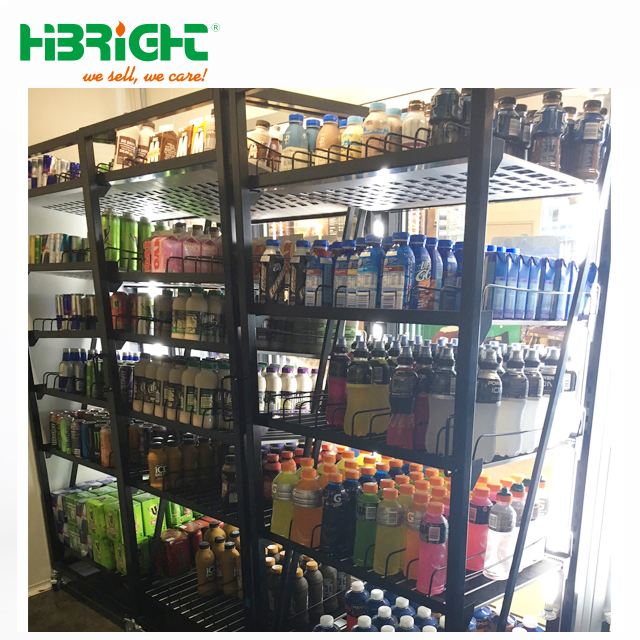 Auto Feed Gravity Track Roller Shelf System for Supermarket Gondola