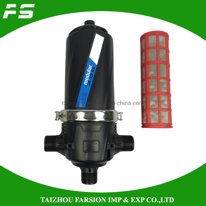 Agriculture Farm Drip Irrigation Bsp/NPT Plastic T Type 2 Inch Screen Water Treatment Filter