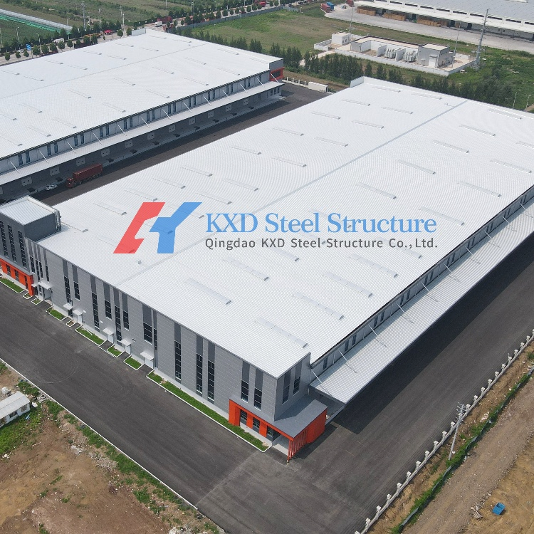 Prefabricated Engineered Light Steel Structure Industrial Manufacturing Services Warehouse