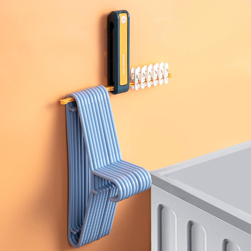 Bathroom Vanities Space Save Storage Holders Wall Mounted Adhesive Cloth Hanger
