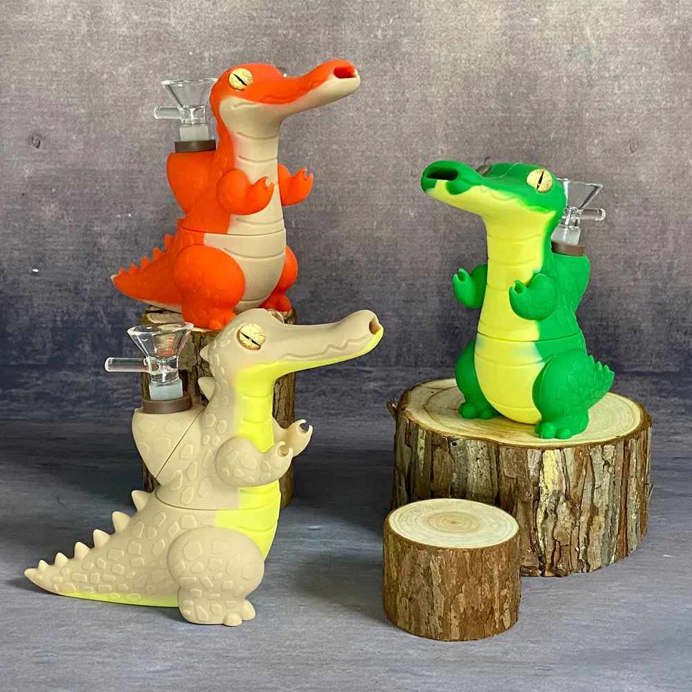 Unique Silicone Water Pipe -Flower for Smoking Pipe