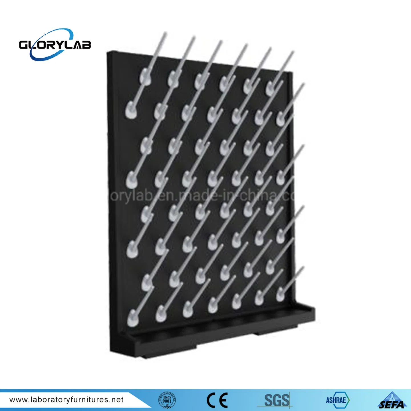 PP Single Faced Drip Rack, Big Pegboard (JH-PB007)
