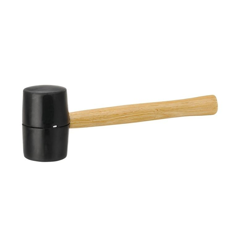 Construction Tools Rubber Dead Blow Nylon Roofing Hammer Mallet with Wood for Flooring Installation