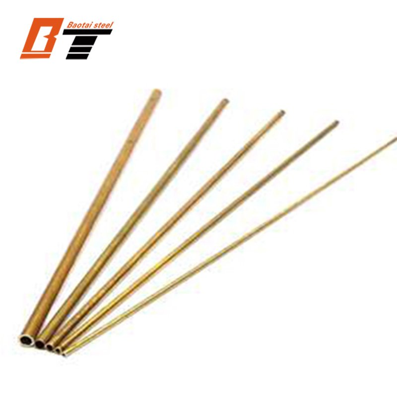 High Purity Round Brass Pipe/Brass Tube Astmb135 C2300 C2600 C2680 C2700 C2620 C2800 Brass Tube for Decoration