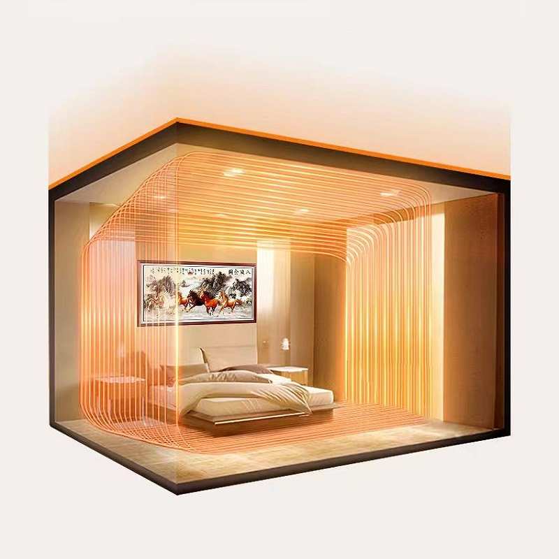 220V 50Hz Premium Modern Heating Mural for Decorative Room, Wall Electric Mural Heater 1688