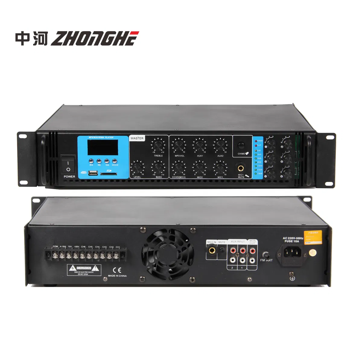 New Design 500W Professional PA Audio Power Amplifier