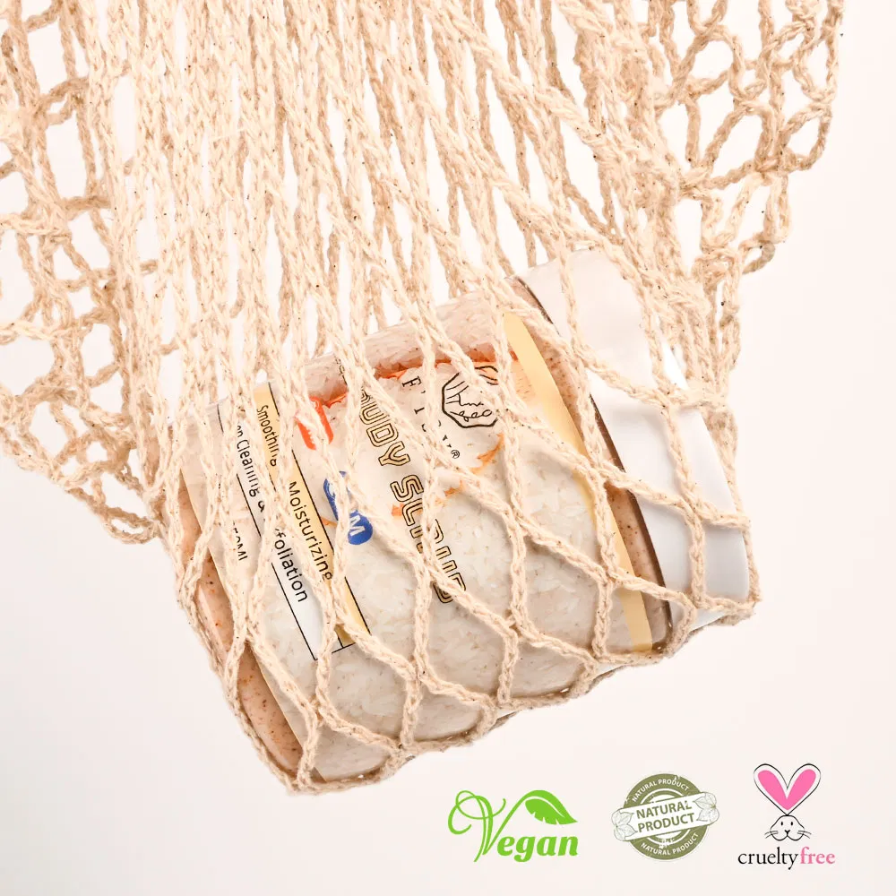 Private Label Vegan Exloliating Deep Cleaning Bath Sugar Rice Body Scrub