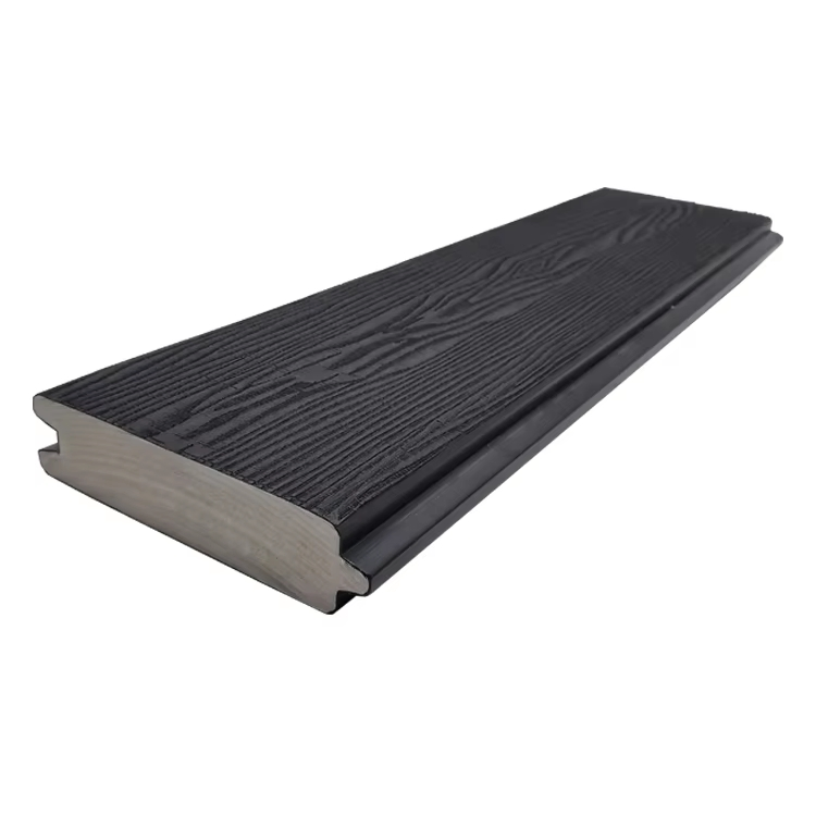 Доска террасная ПВХ для улицы, соэкструзия, 130x32 мм