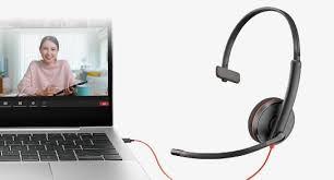 HP-Poly Blackwire 3210 USB-C 8X2J8A6 Wired Monaural Black Headset