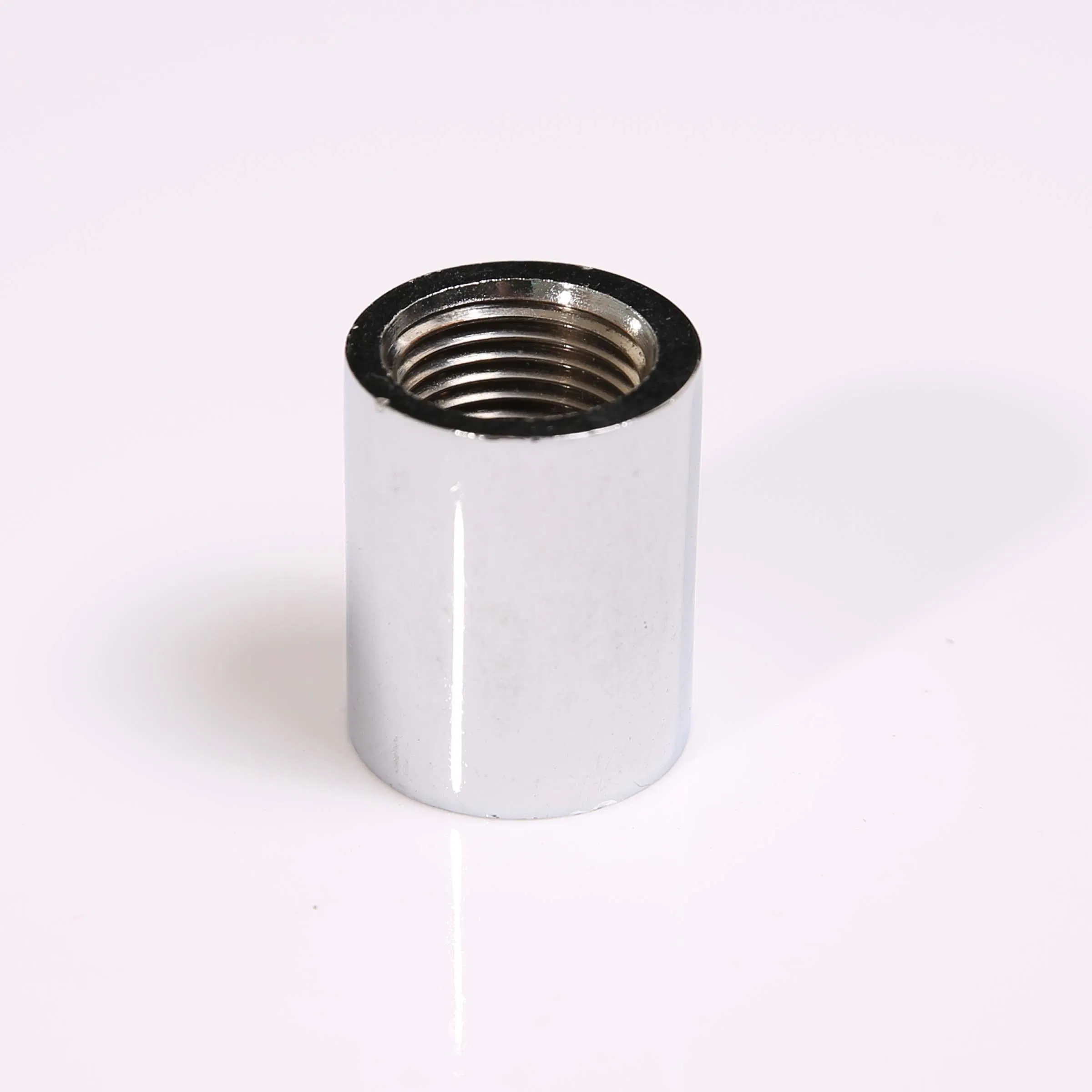 Chromed Brass Compression Adapter for Water Heating System