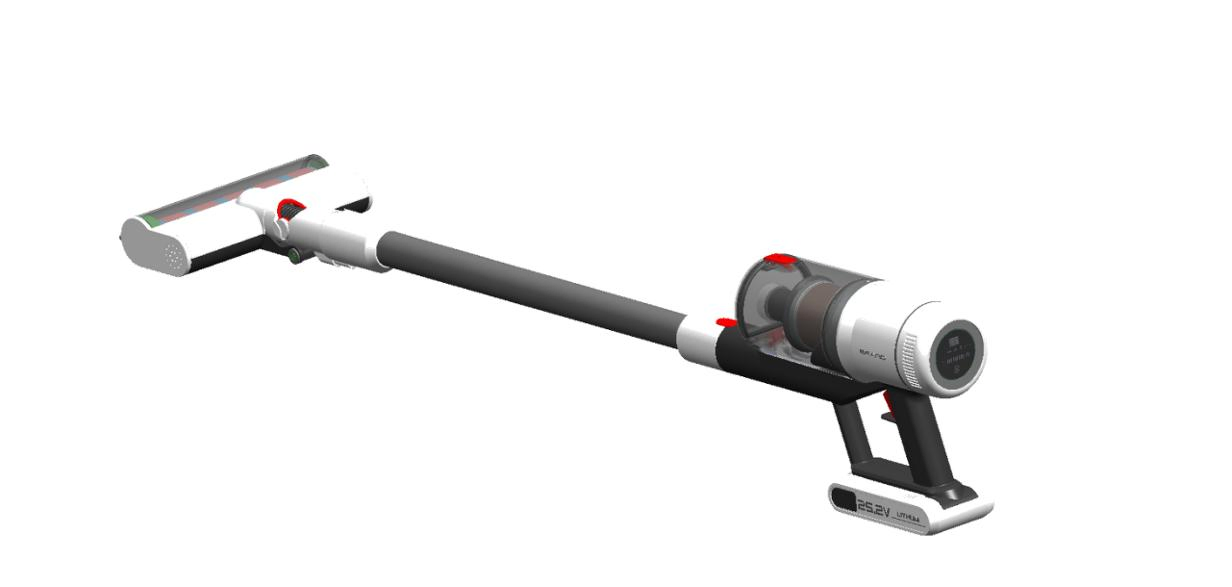 Easy Cleaning Compact Upright Cordless Cleaner