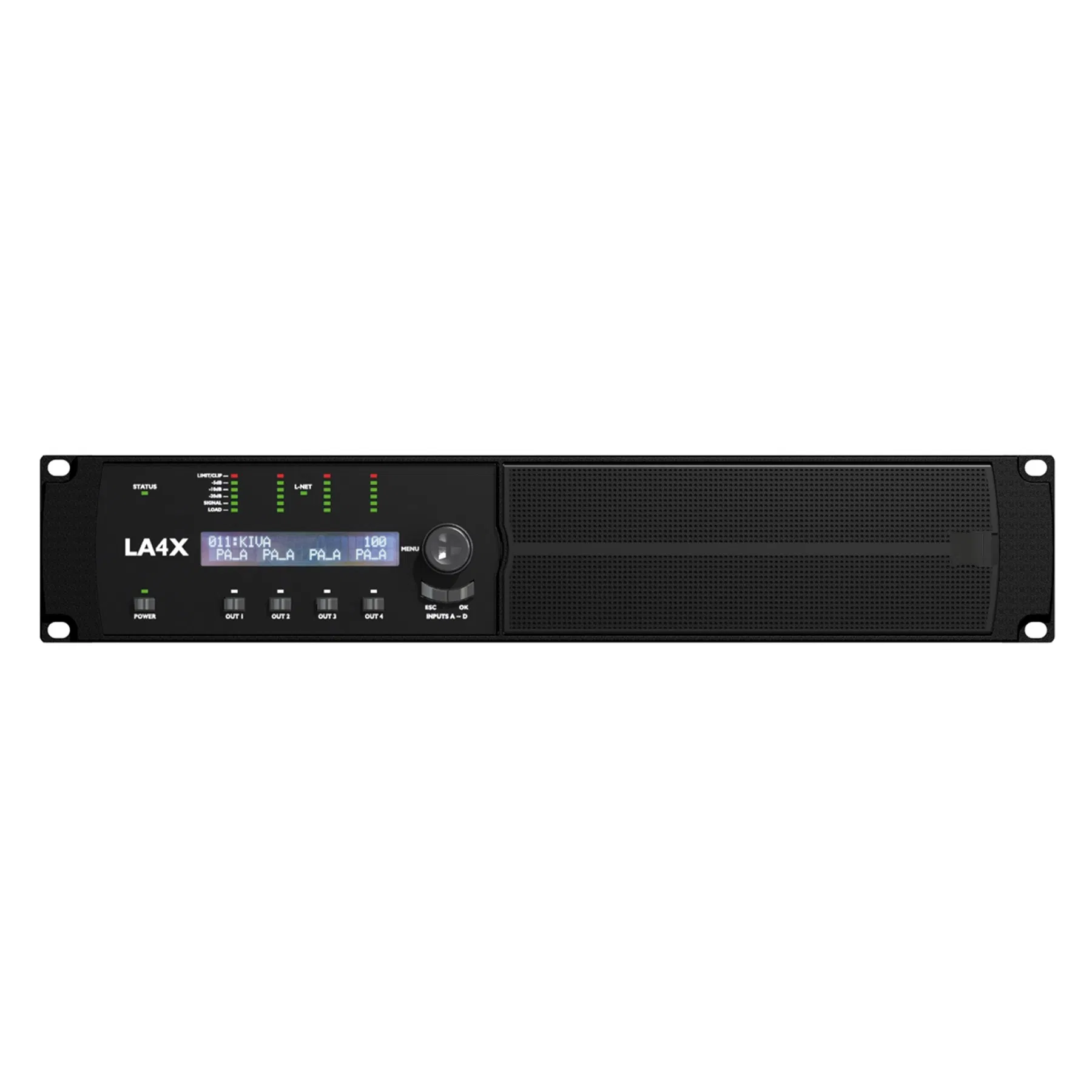 Connect Your Sound System with La4X Digital Power Amplifier, 4X1000W