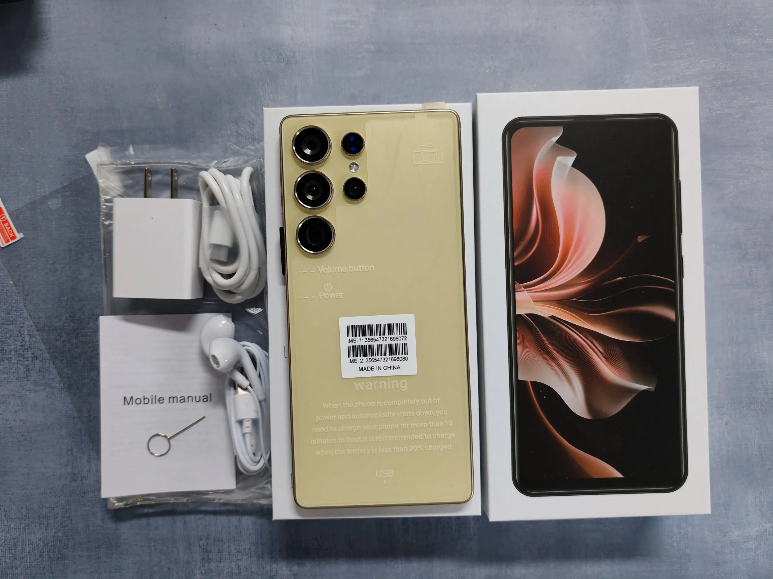 Смартфон S25 Ultra 5G 22+2TB, Android 14, 7.3 дюйма