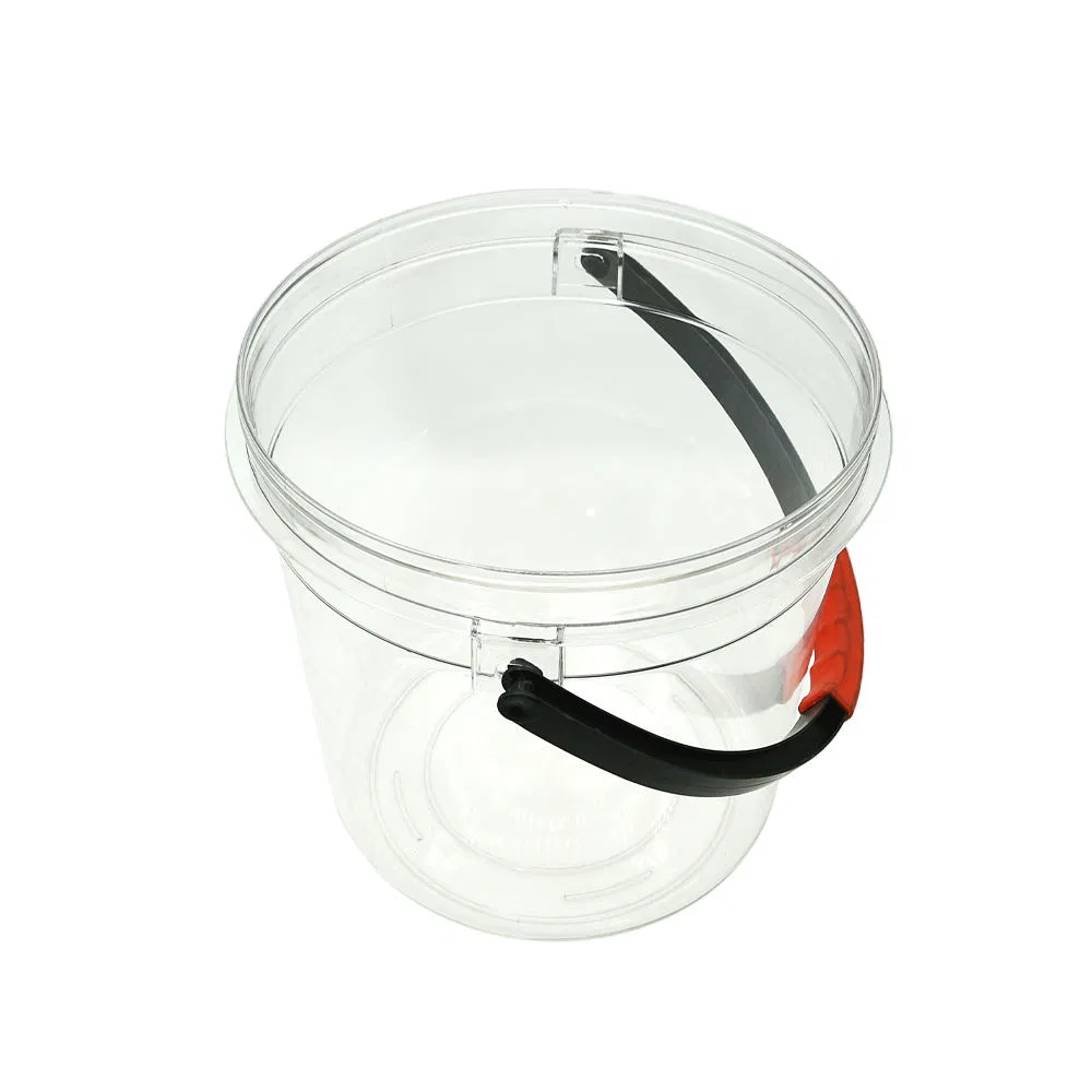 5 Gallon Plastic Transparent Car Wash Bucket