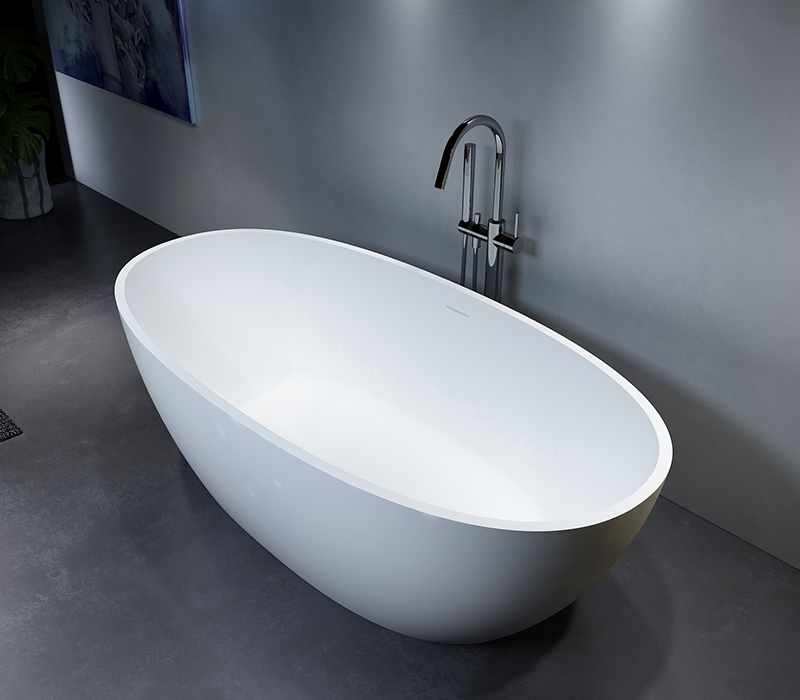 Top Quality Small Acrylic Corner Bath Stone Pedestal Sink Bathtub Faucet Skidproof Infrared Sauna Freestanding Gray Soaking Bathtub Semi Freestanding Soak But