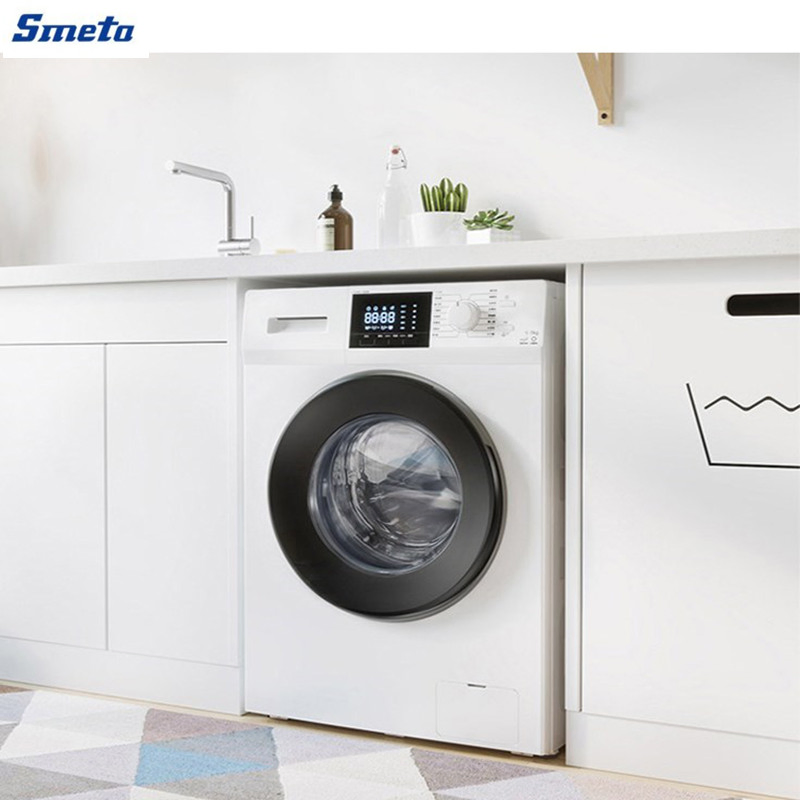 220V 9kg Europe Front Loading Washer Fully Automatic Big Washing Machine