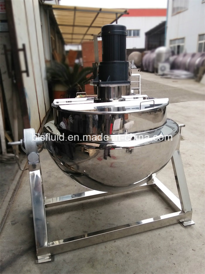 Jacketed Stainless Steel Large Tilting Steam Kettle
