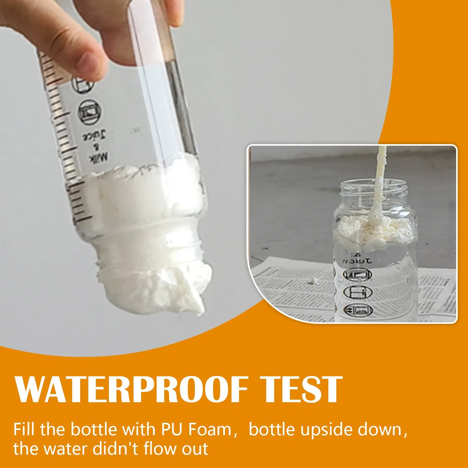 Polyurethane Foam Self-Expanding PU Foam Factory Price 750ml Super Strength PU Foam Sealant for Construction