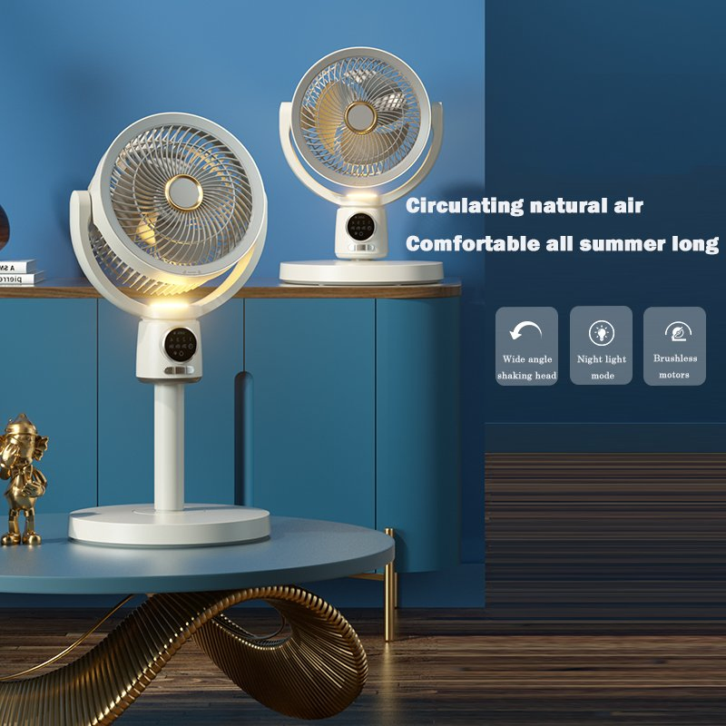 2025 New Hot Selling High Wind Power Rechargeable Air Circulation Fan