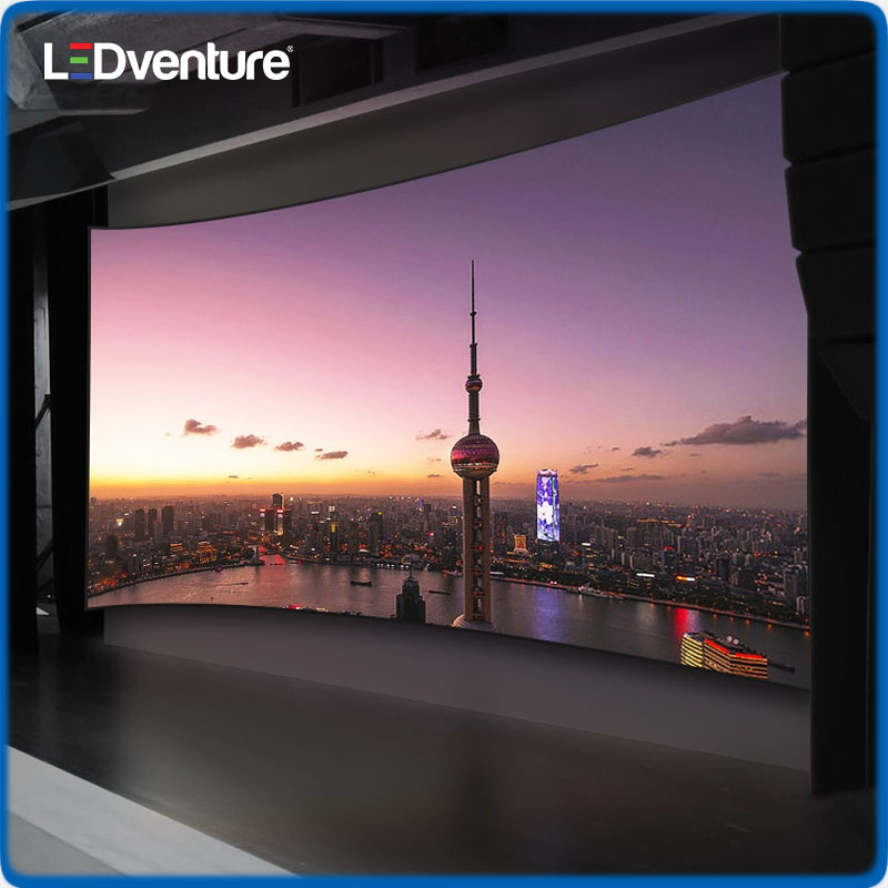 P1.86 Indoor LED Digital Advertising Shopping Video Screen 1 Inch 7 Segment Display