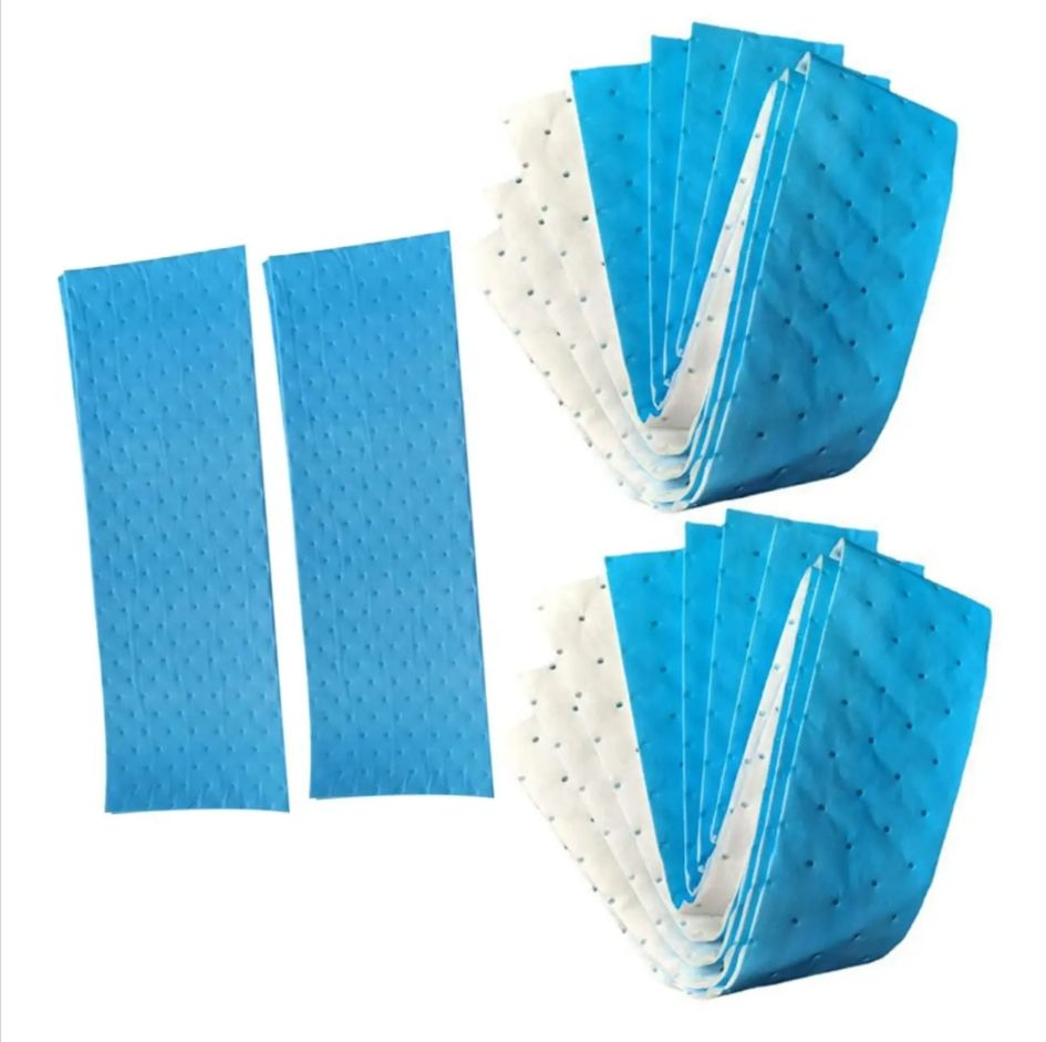 Oil Absorbent Cleaning Strips for Kitchen Range Hood, 10X90cm