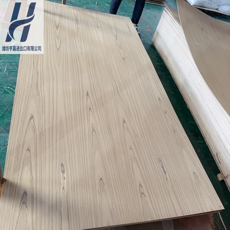 Hengjia Waterproof Thailand Teak Engineering Veneer Plywood for Furniture